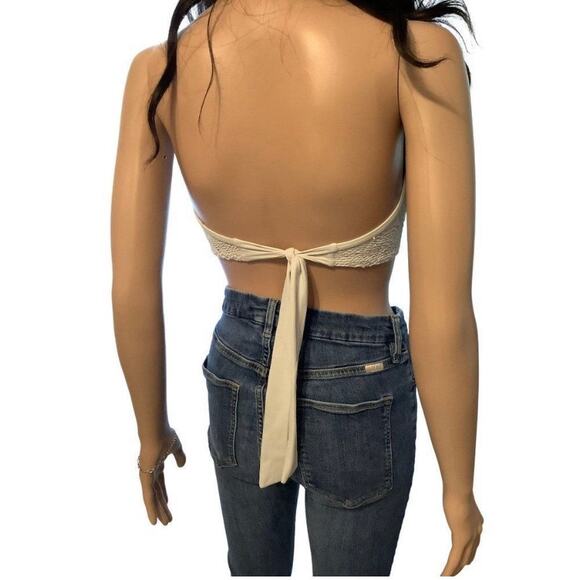 Crochet Bandeau Bikini Top- Size Medium - Picture 4 of 4